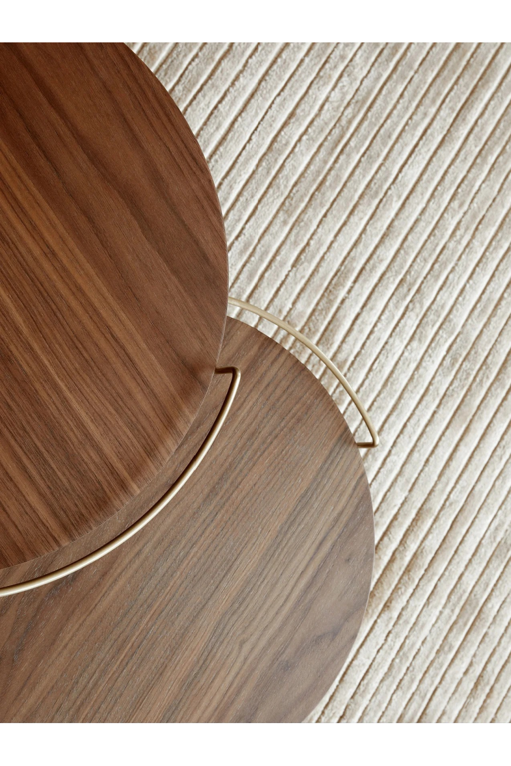 Solid Walnut Tripod Side Table | Audo Copenhagen Umanoff | Oroa.com