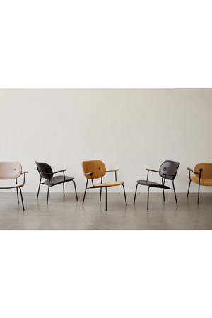 Upholstered Oak Lounge Chair | Audo Copenhagen Co | Oroa.com