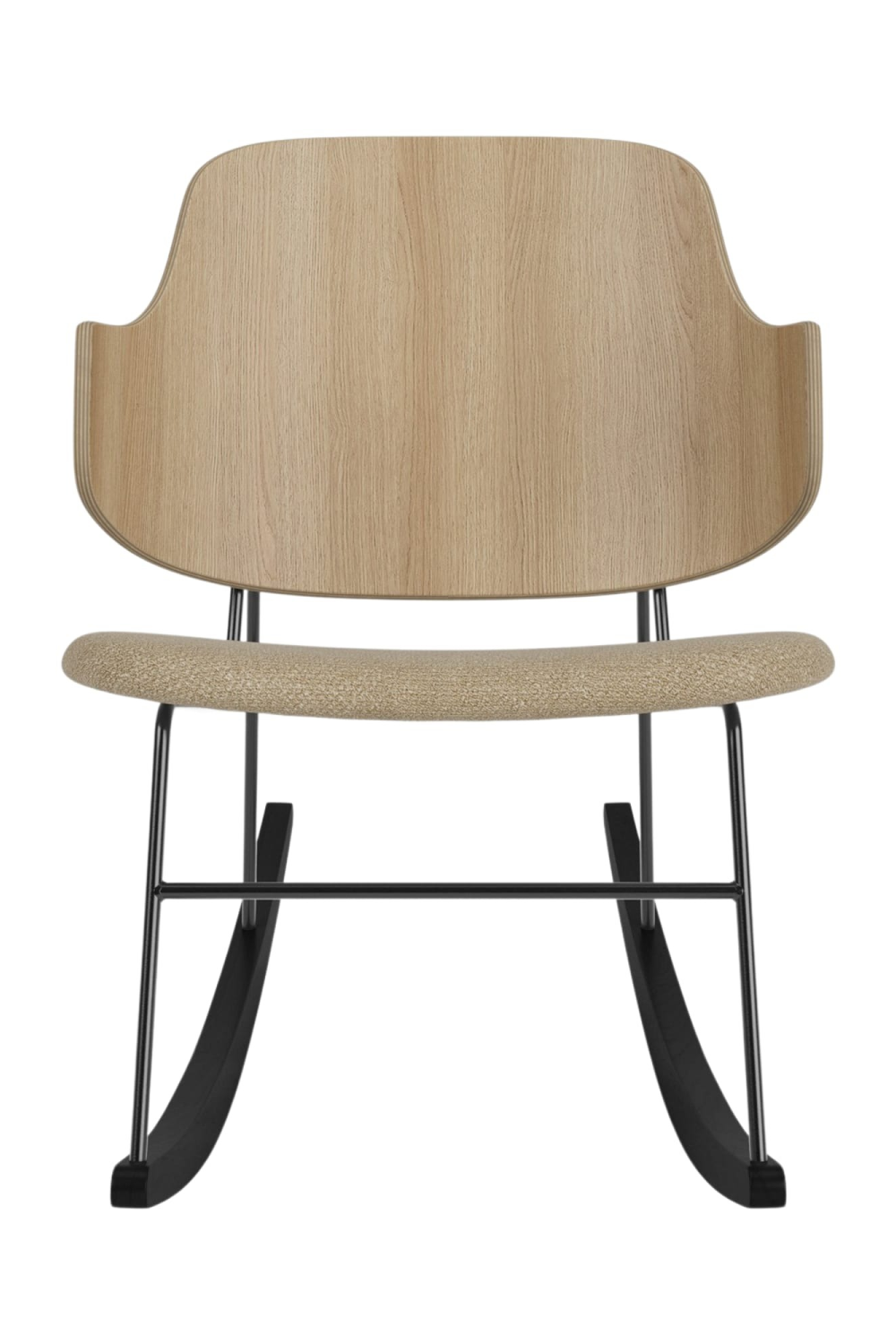 Wooden Back Rocking Chair | Audo Copenhagen The Penguin | Oroa.com