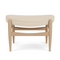 Wooden Base Padded Ottoman | Audo Copenhagen Elizabeth | Oroa.com