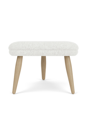 Wooden Leg Ottoman | Audo Copenhagen Oda | Oroa.com