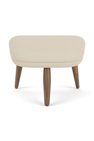 Wooden Leg Ottoman | Audo Copenhagen Oda | Oroa.com
