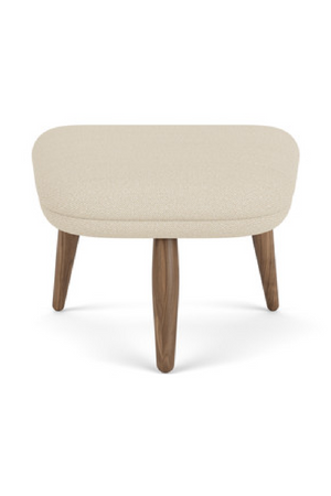 Wooden Leg Ottoman | Audo Copenhagen Oda | Oroa.com