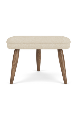 Wooden Leg Ottoman | Audo Copenhagen Oda | Oroa.com