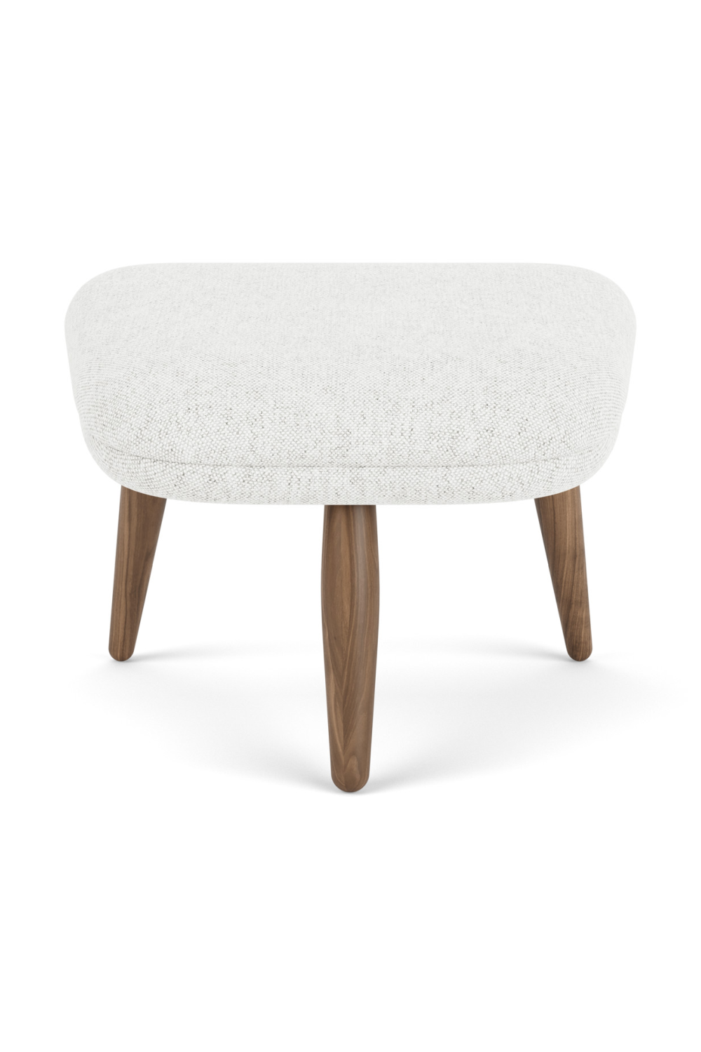 Wooden Leg Ottoman | Audo Copenhagen Oda | Oroa.com