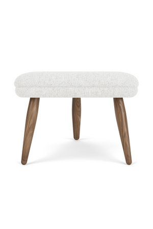 Wooden Leg Ottoman | Audo Copenhagen Oda | Oroa.com