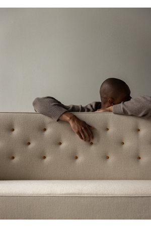 Button-Tufted 2-Seater Sofa | Audo Copenhagen Radiohus | Oroa.com