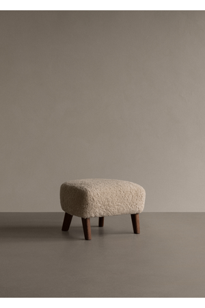 Wooden Leg Upholstered Ottoman | Audo Copenhagen My Own Chair | Oroa.com