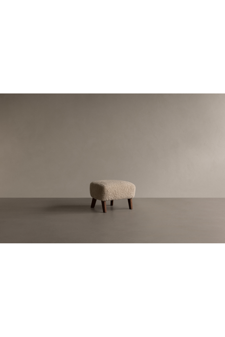 Wooden Leg Upholstered Ottoman | Audo Copenhagen My Own Chair | Oroa.com