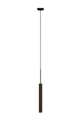 Bronzed Tube Pendant Lamp | Audo Copenhagen Tubulaire | Oroa.com