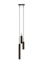 Bronzed Tube Pendant Lamp | Audo Copenhagen Tubulaire | Oroa.com