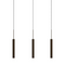 Bronzed Tube Rail Pendant Lamp | Audo Copenhagen Tubulaire | Oroa.com
