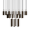 Bronzed Tube Chandelier | Audo Copenhagen Tubulaire | Oroa.com