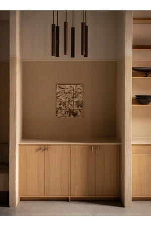 Bronzed Tube Chandelier | Audo Copenhagen Tubulaire