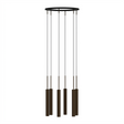 Bronzed Tube Chandelier | Audo Copenhagen Tubulaire | Oroa.com