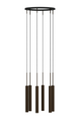 Bronzed Tube Chandelier | Audo Copenhagen Tubulaire | Oroa.com