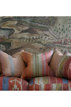 Multi-toned Cushion with Velvet Piping | Andrew Martin Elbrus | Oroa.com