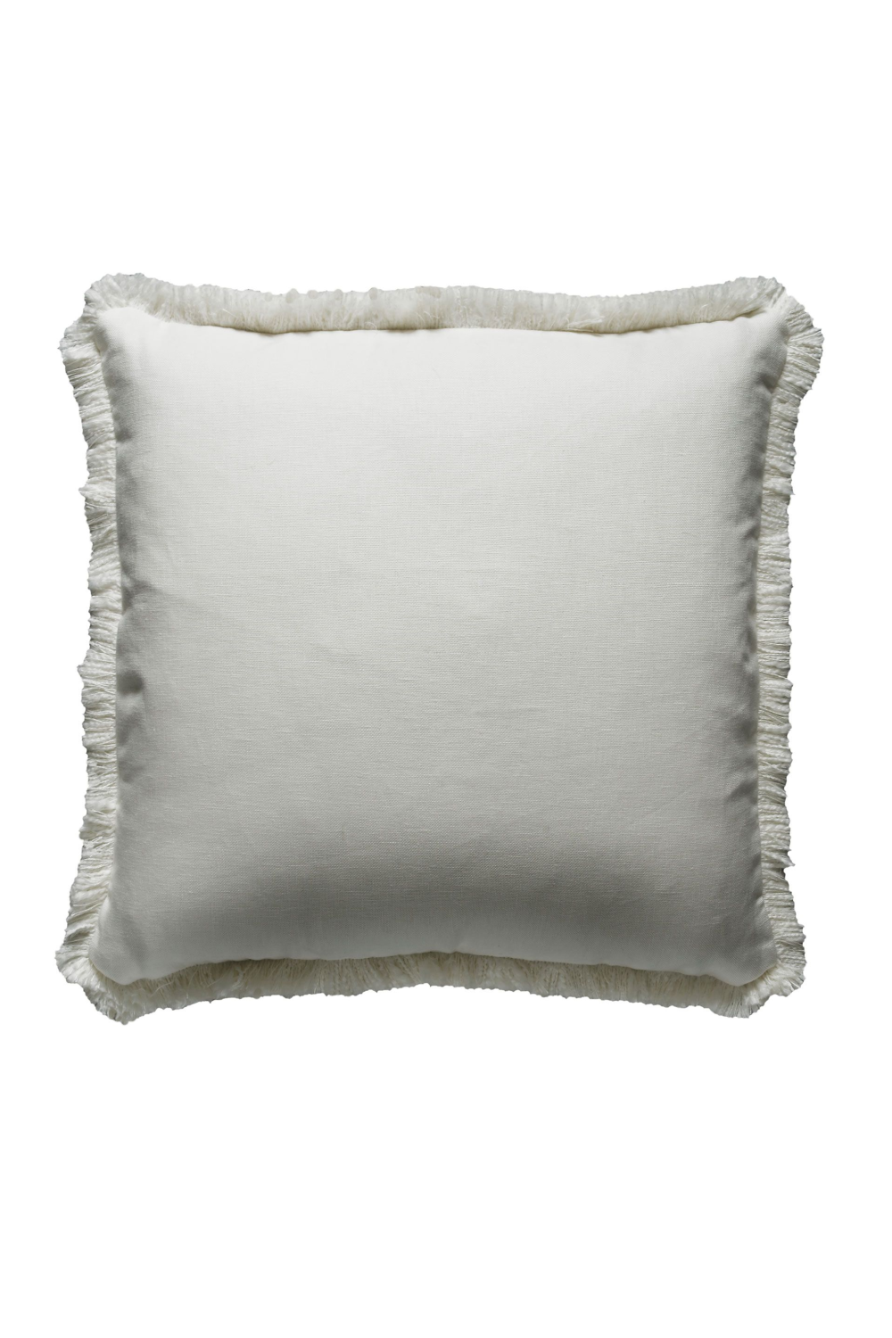 Fringed Linen Cushion | Andrew Martin Beagle | Oroa.com