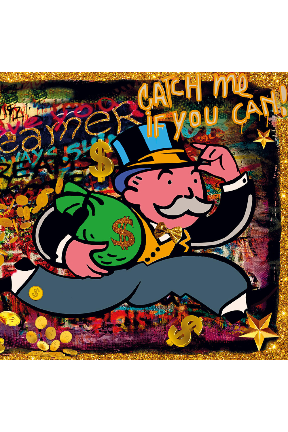 Graffiti Photographic Art | Andrew Martin Catch Me If You Can