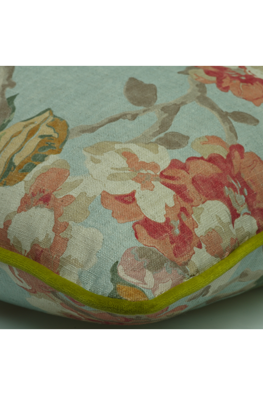 Flower Motif Cotton Cushion | Andrew Martin Midsummer | Oroa.com