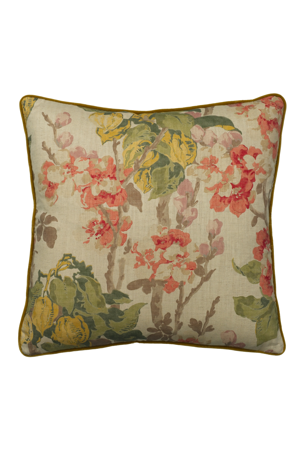 Flower Motif Cotton Cushion | Andrew Martin Midsummer | Oroa.com