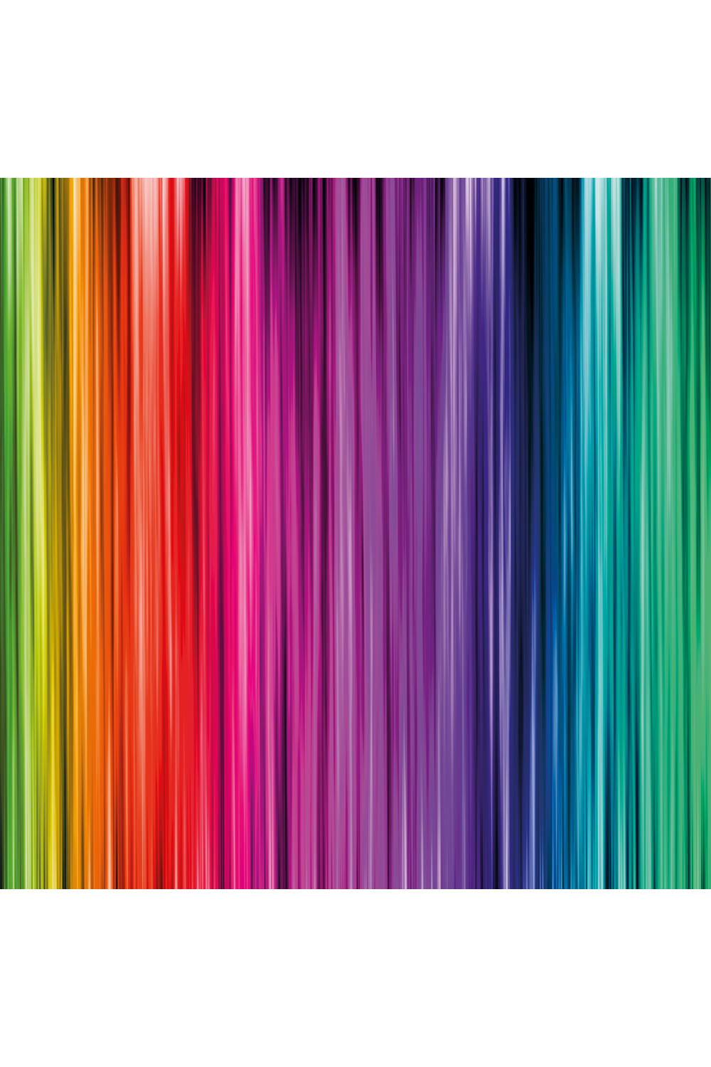 Rainbow-Hued Plexiglass Artwork | Andrew Martin Stripes II | Oroatrade.com