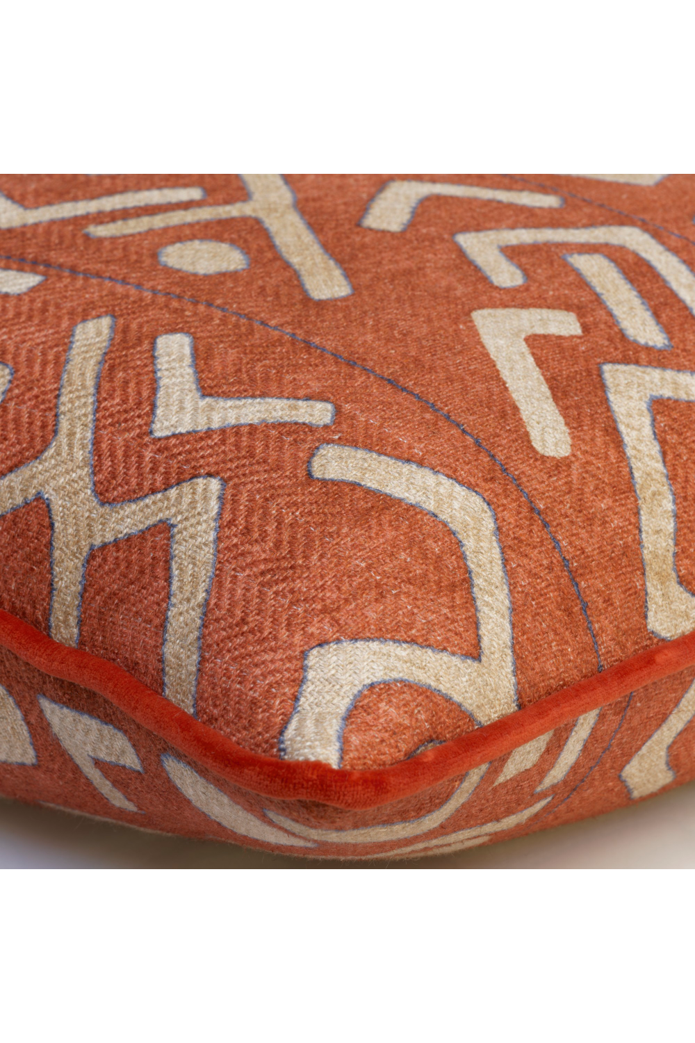 Geometric Patterned Throw Pillow | Andrew Martin Ashanti | Oroa.com