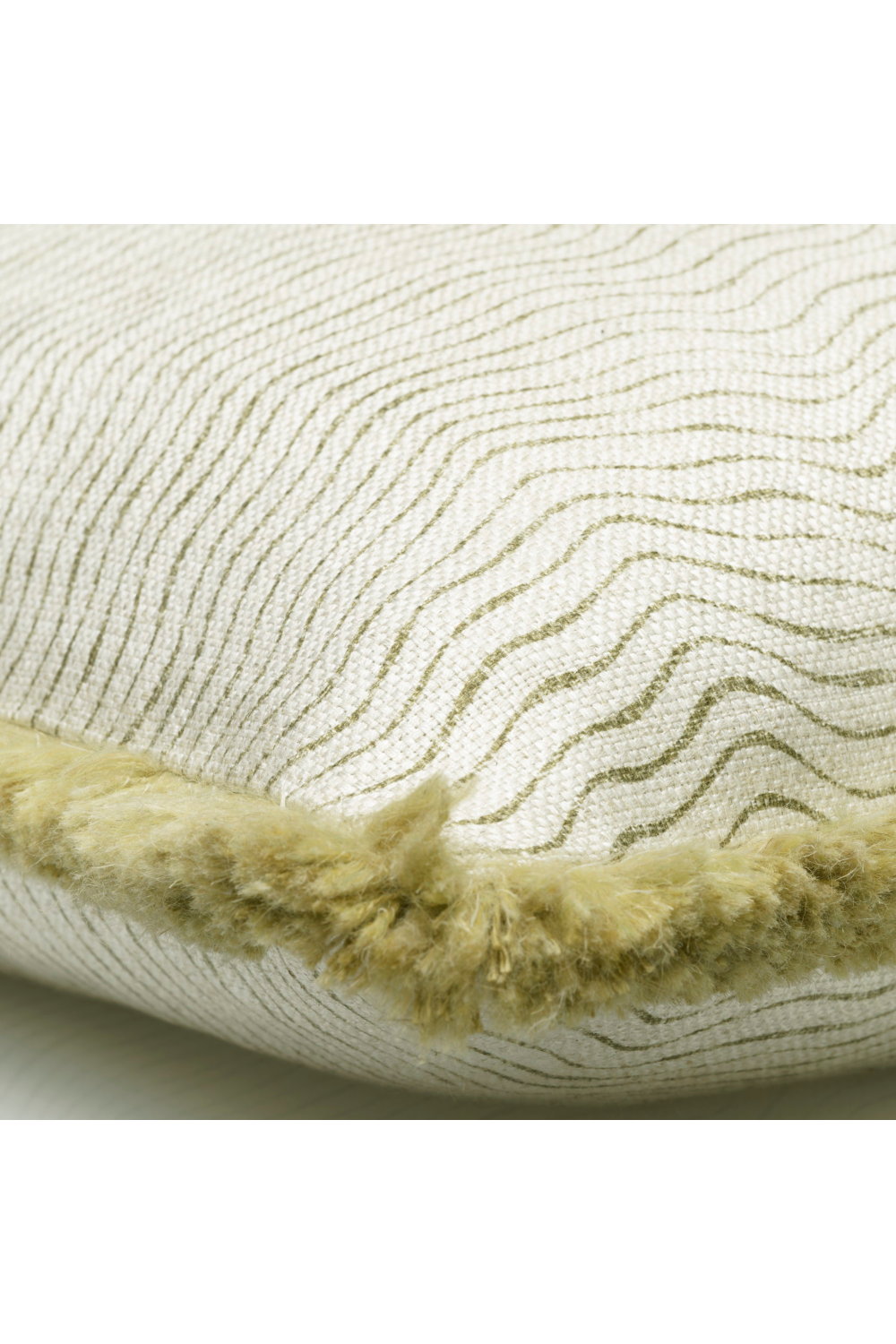 Wavy Pattern Linen Cushion | Andrew Martin Canalasso | Oroa.com