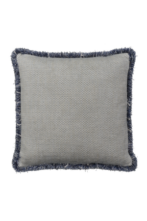 Chenille Herringbone Trimmed Cushion | Andrew Martin Sanremo | Oroa.com