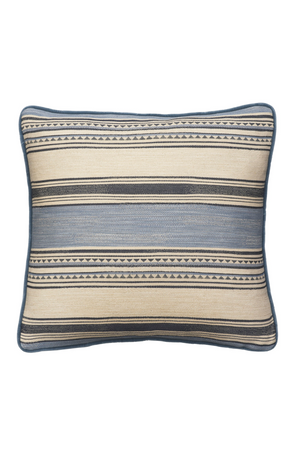 Triangular Motif Square Cushion | Andrew Martin Las Salinas | Oroa.com
