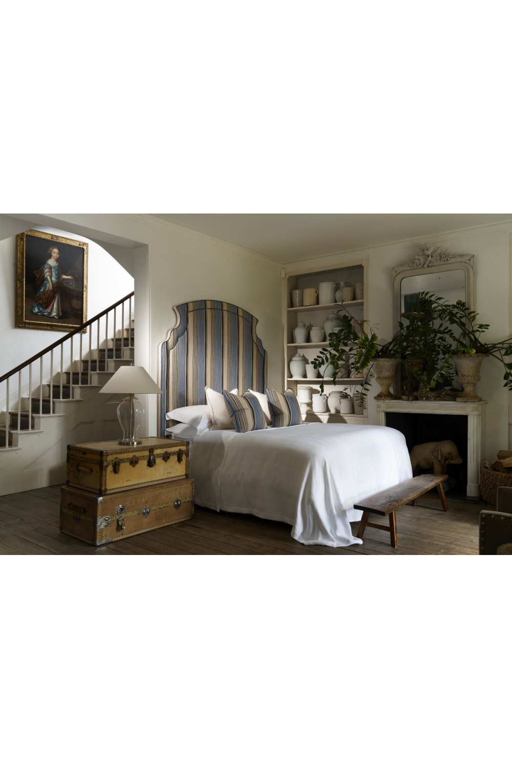 Triangular Motif Square Cushion | Andrew Martin Las Salinas | Oroa.com