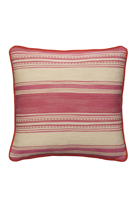 Triangular Motif Square Cushion | Andrew Martin Las Salinas | Oroa.com