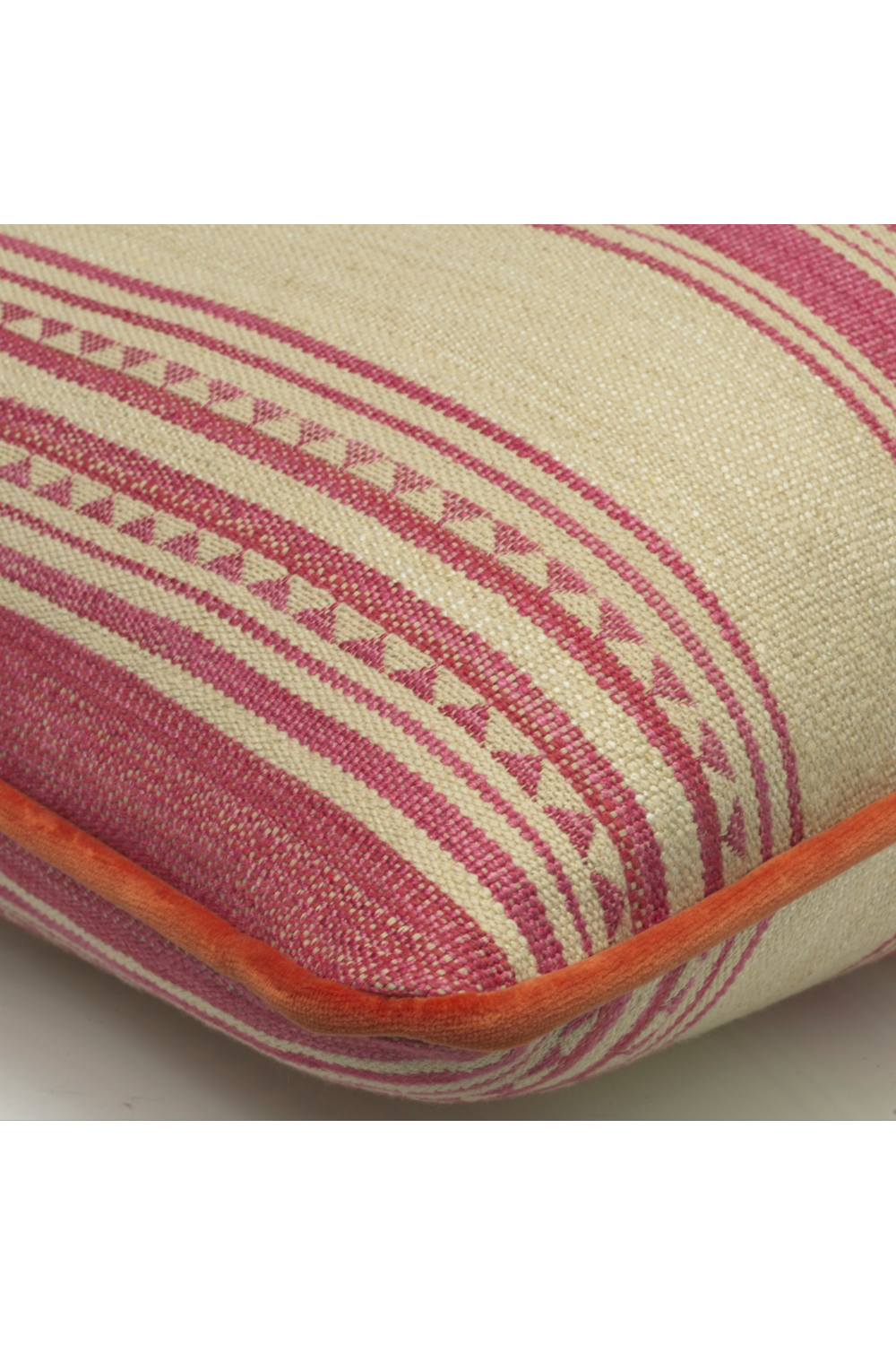 Triangular Motif Piped Cushion | Andrew Martin Las Salinas | Oroa.com