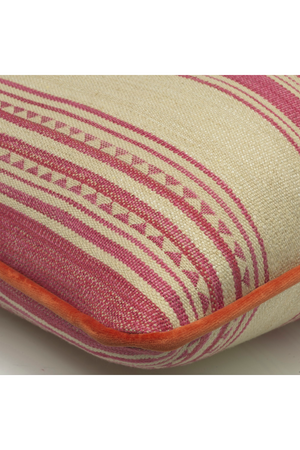 Triangular Motif Square Cushion | Andrew Martin Las Salinas | Oroa.com