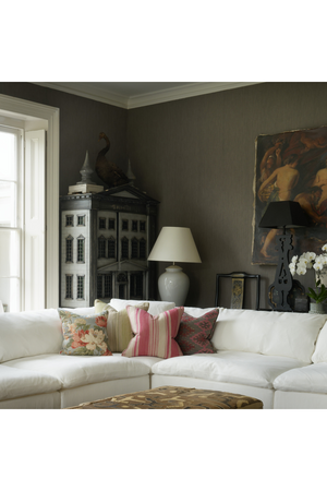 Triangular Motif Square Cushion | Andrew Martin Las Salinas | Oroa.com