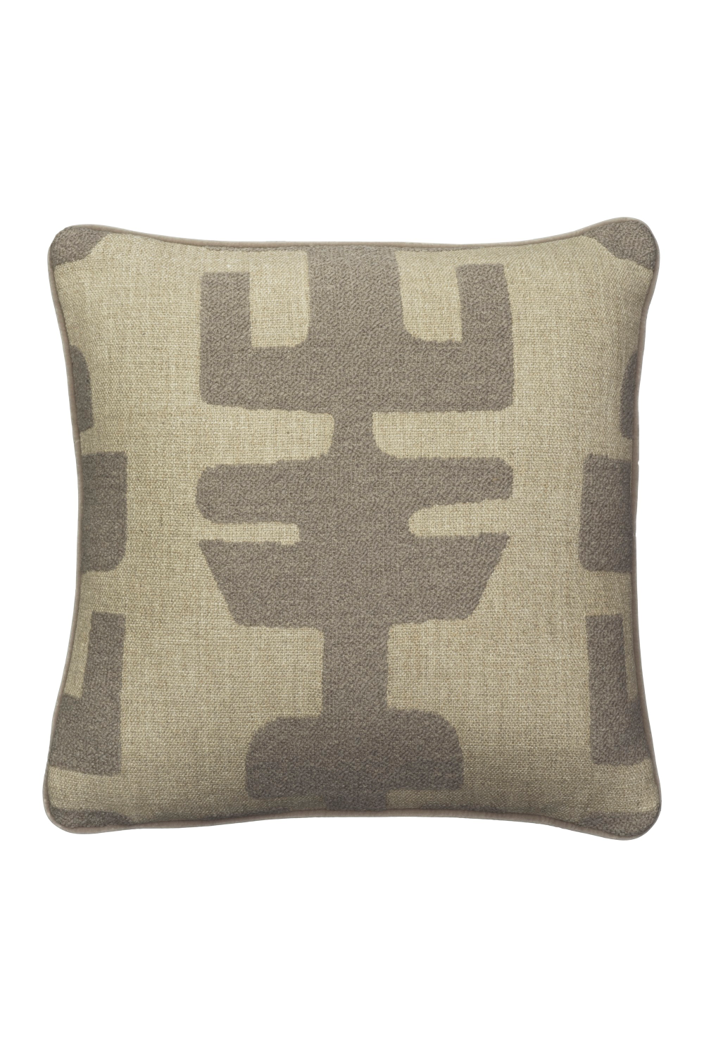 Organic Pattern Linen Cushion | Andrew Martin Peru | Oroa.com