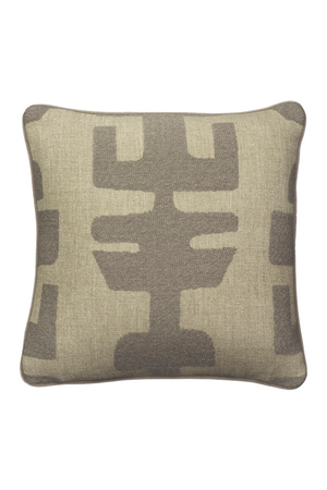 Organic Pattern Linen Cushion | Andrew Martin Peru | Oroa.com