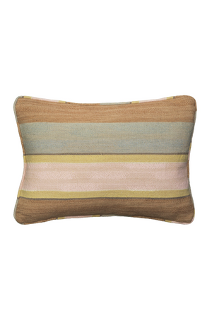 
Tri-colored Stripes Rectangular Cushion | Andrew Martin Skiathos | Oroa.com