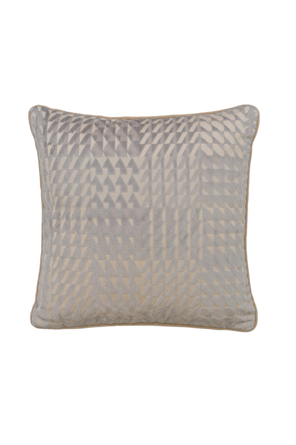 Patterned Epingle Velvet Cushion | Andrew Martin Park | Oroa.com