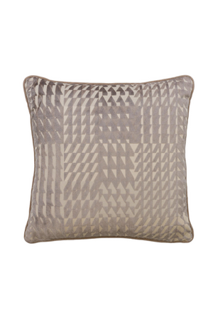 Patterned Epingle Velvet Cushion | Andrew Martin Park | Oroa.com
