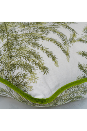 Leaf Embroidered Cushion | Andrew Martin Brooklyn | Oroa.com