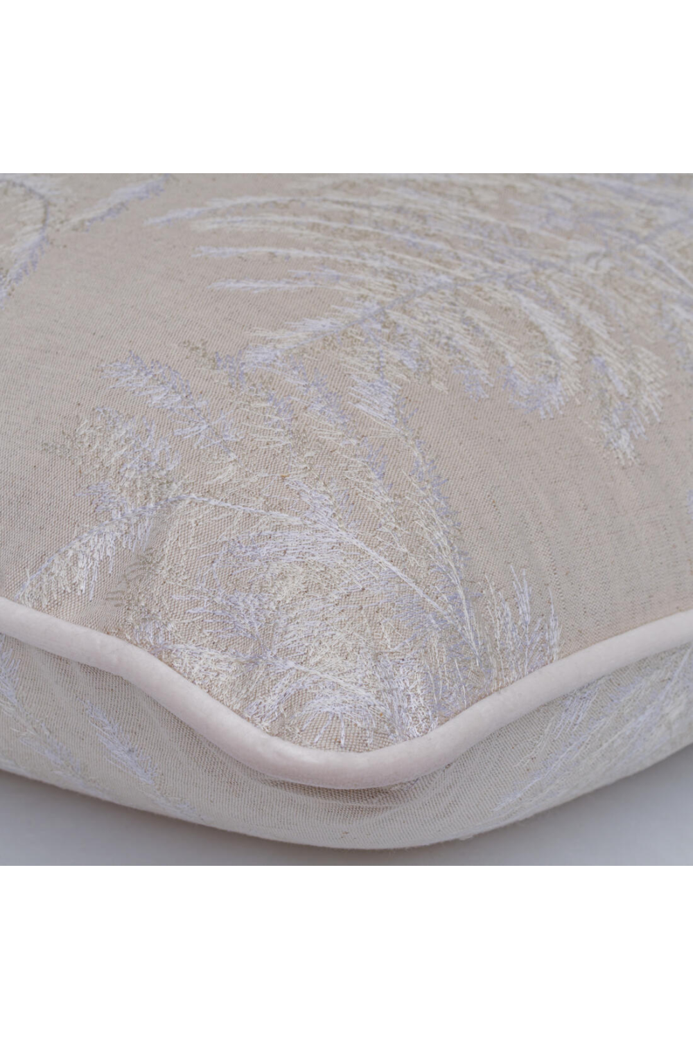 Leaf Embroidered Cushion | Andrew Martin Brooklyn | Oroa.com