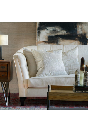 Leaf Embroidered Cushion | Andrew Martin Brooklyn | Oroa.com