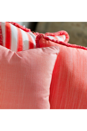 Herringbone Weave Outdoor Cushion | Andrew Martin Riviera | Oroa.com