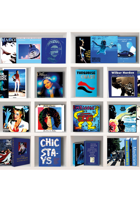 Iconic Titles Plexiglass Artwork | Andrew Martin A Kind Of Blue | Oroa.com