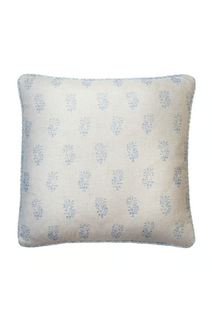 Floral Linen Cushion | Andrew Martin Thyme | Oroa.com