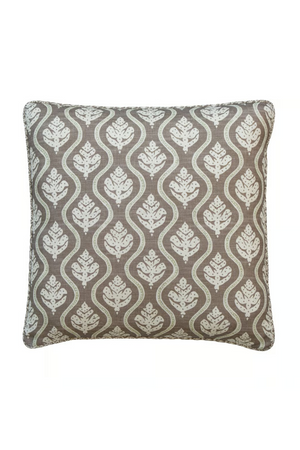 Leaf Motif Cushion | Andrew Martin Fig | Oroa.com