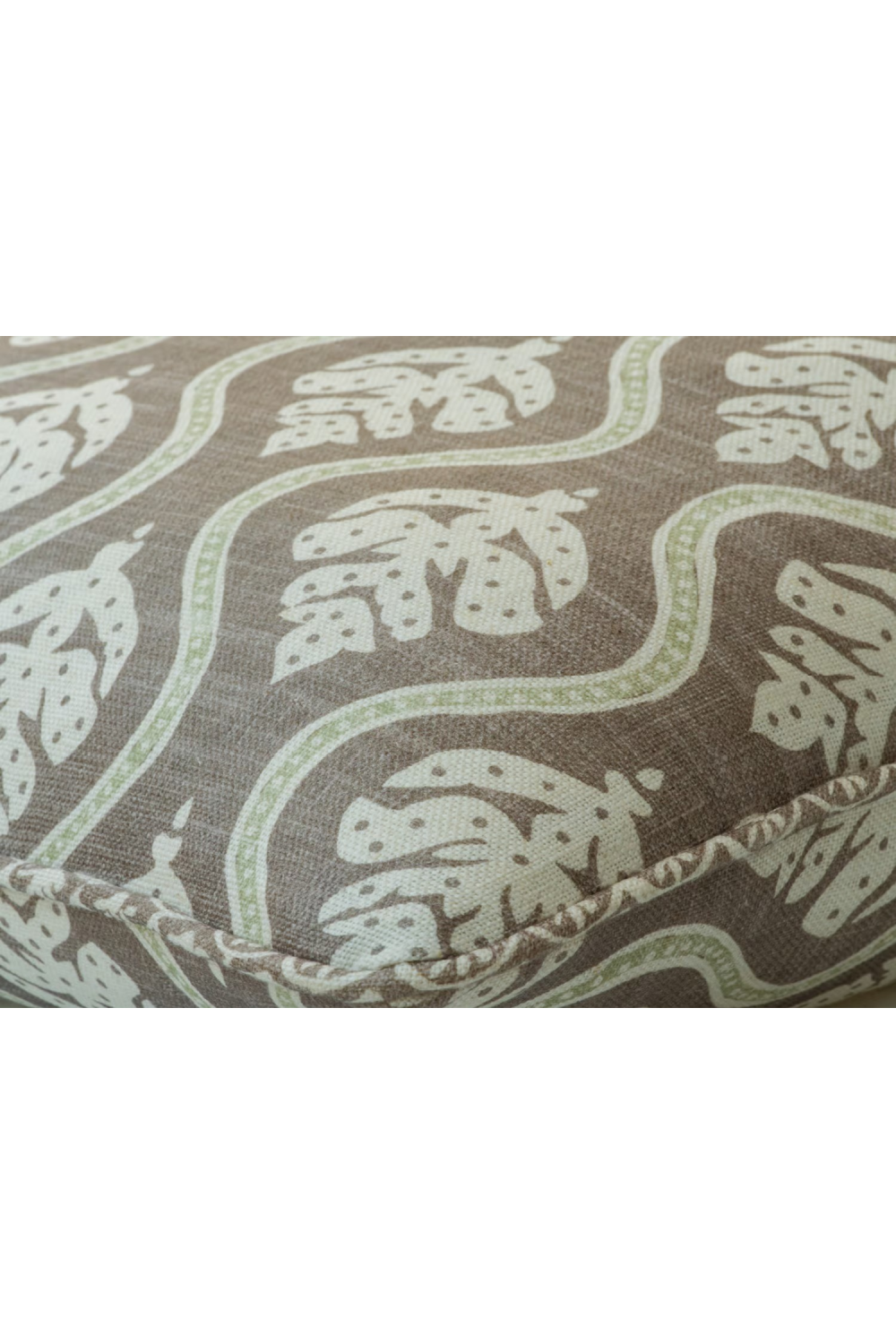 Leaf Motif Cushion | Andrew Martin Fig | Oroa.com