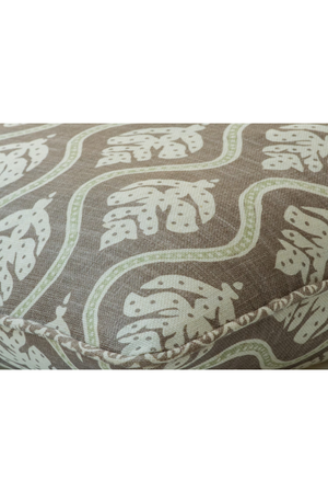 Leaf Motif Cushion | Andrew Martin Fig | Oroa.com
