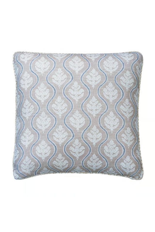 Leaf Motif Cushion | Andrew Martin Fig | Oroa.com